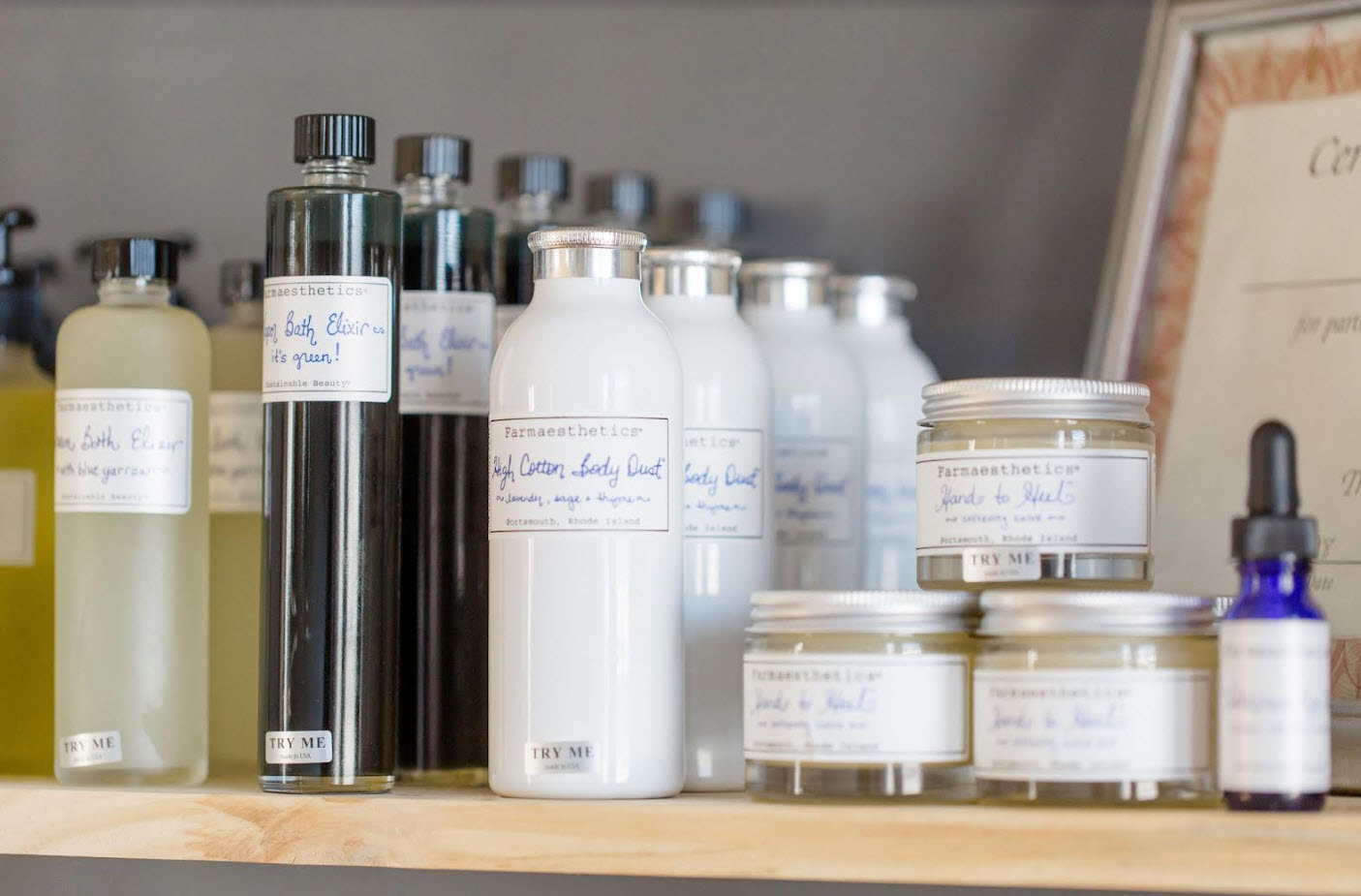 Skincare products available at at spa in Spearfish, SD.